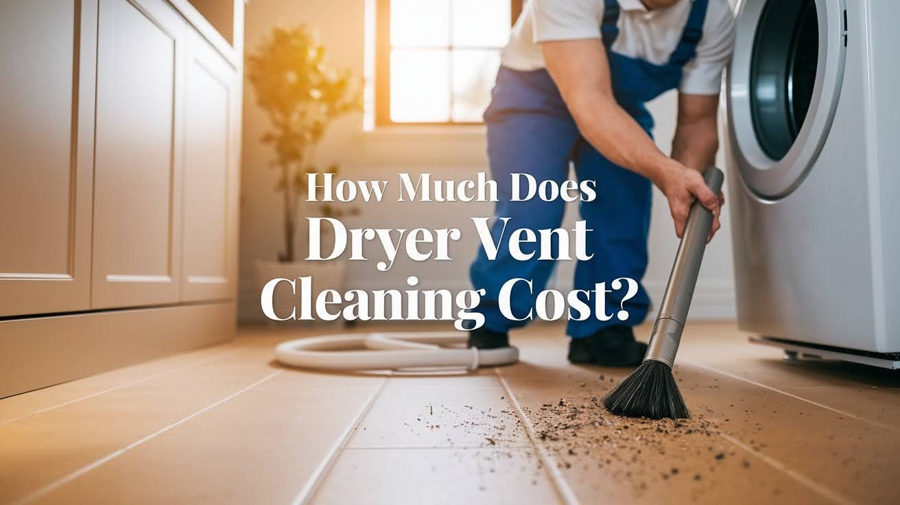 How Much Does Dryer Vent Cleaning Cost