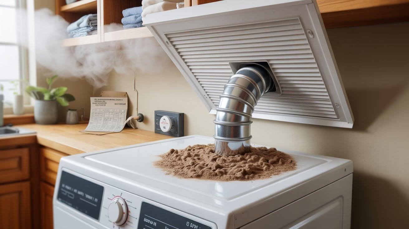 Warning Signs Your Dryer Vent Is Clogged