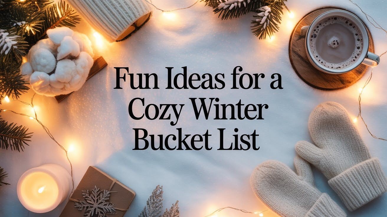 55 Fun Ideas for a Cozy Winter Bucket List