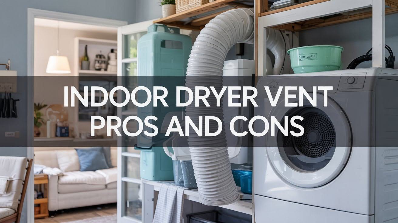 Indoor Dryer Vent Pros and Cons